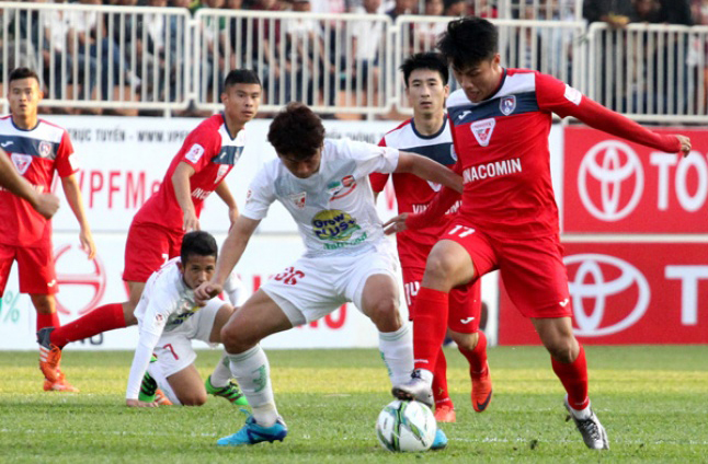 vong 13 vleague, ltd vong 13v league,tuan anh, quang ninh vs hagl, lich thi dau bong da vn