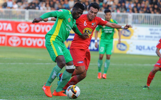 vleague, luot di vleague, HAGL, Mobi Fehr,Công Phượng, Văn Toàn, Văn Thanh, Hồng Duy, Ngọc Quang