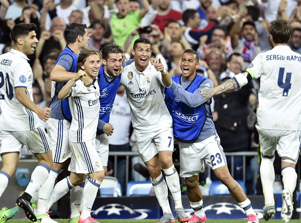 Real 4-2 Bayern, kết quả Real 4-2 Bayern, tỉ số Real 4-2 Bayern, chấm điểm Real 4-2 Bayern, Real vào bán kết cúp C1, Bayern bị loại, kết quả cúp c1