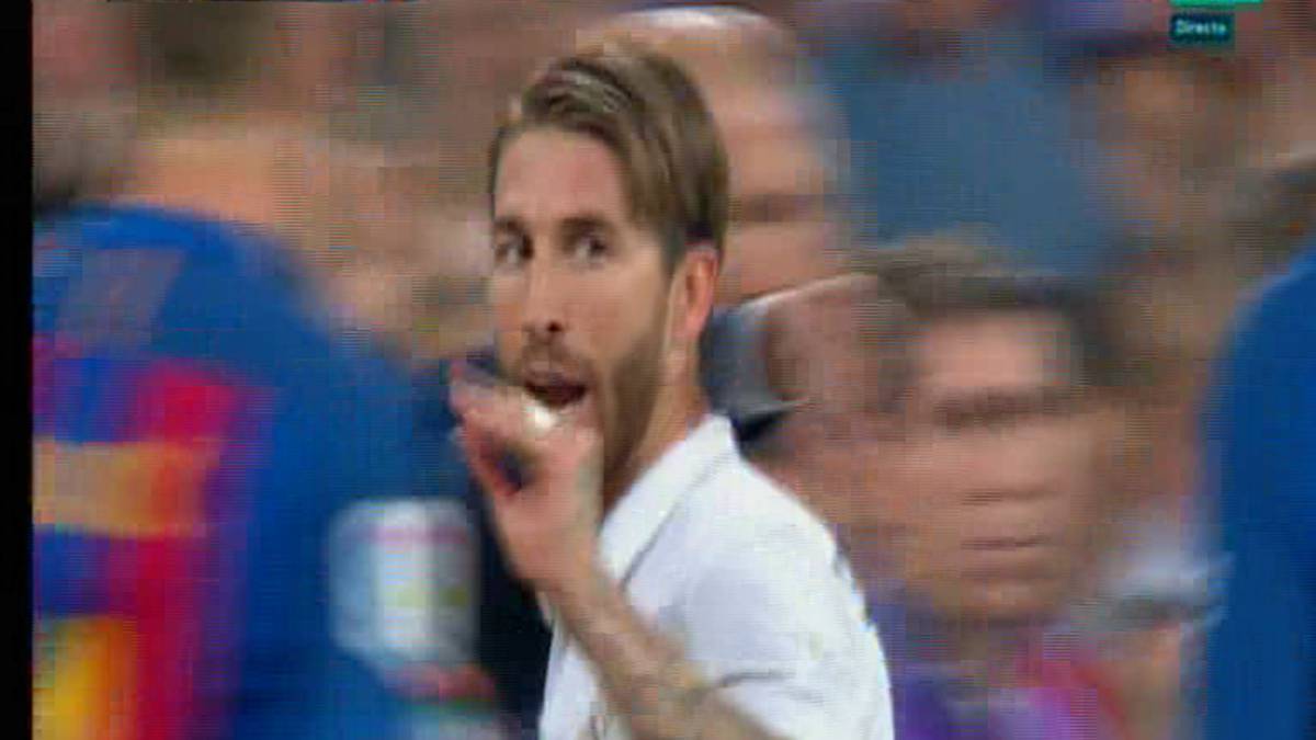 Real 2-3 Barca, kết quả Real 2-3 Barca, ramos thẻ đỏ, Pique, siêu kinh điển, la liga