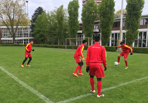 U20 Việt Nam, U20 Việt Nam tap huan, u20 viet nam 4-0 u21 roda, u20 world cup, u20 the gioi
