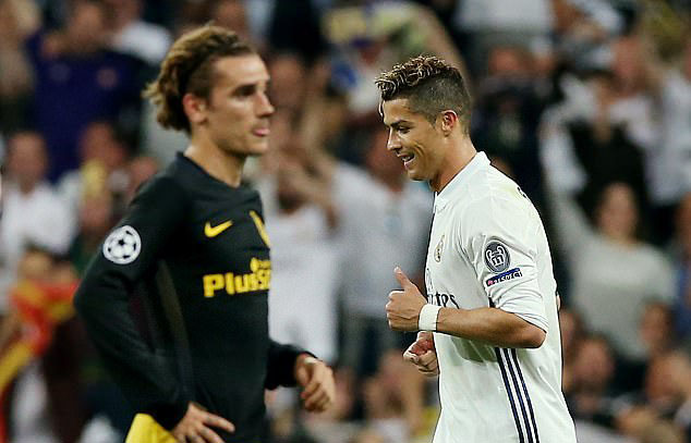 Tin bóng đá, Tin bóng đá hôm nay, Ronaldo, Griezmann, Real Madrid, ban ket cup c1, ket qua cup c1