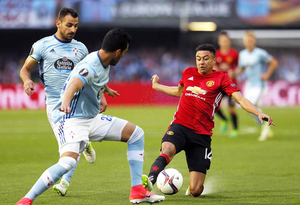 Celta Vigo 0-1 MU, ket qua bong da Celta Vigo 0-1 MU, ban ket europa league, ban ket cup c2, europa league, mourinho, man utd