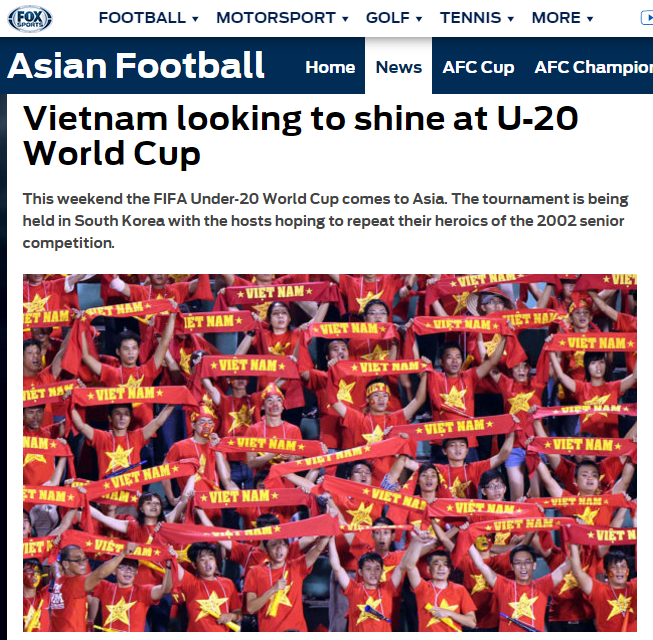 U20 Việt Nam, U20 World Cup, U20 thế giới, VCK U20 World Cup 2017, lich thi dau u20 vn