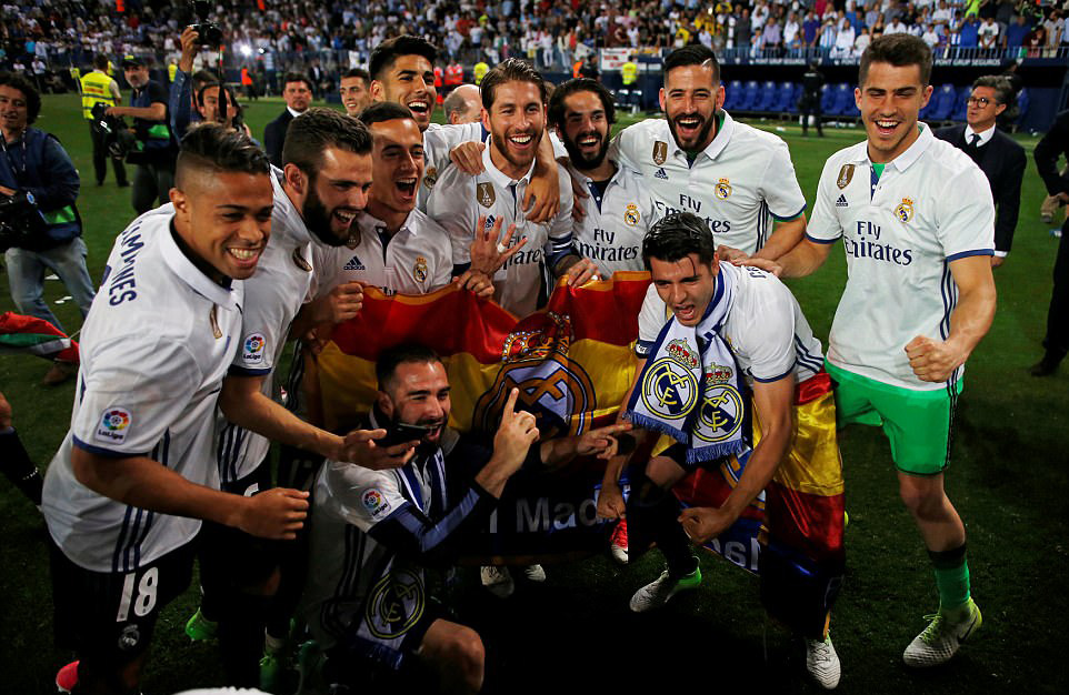 Real vô địch La Liga, Real Madrid, La Liga, bxh la liga, ket qua la liga, real vo dich
