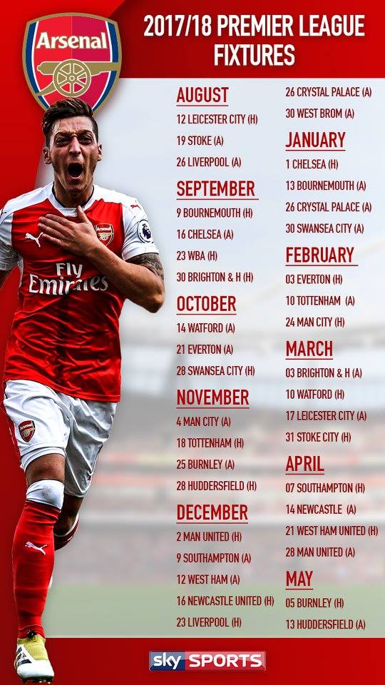 lich thi dau, lich thi dau bong da, lich thi dau arsenal, lich arsenal, lich ngoai hang anh, ltd ngoai hang anh