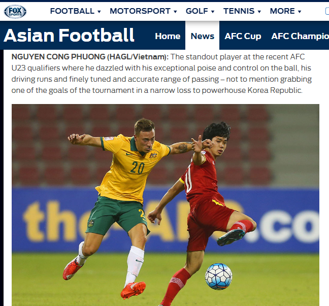 cong phuong, messi thai, nhat ban, sea games 29