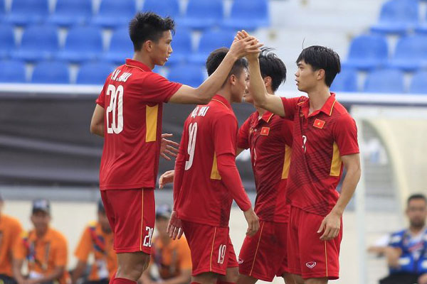 sea games 29, u22 viet nam, doan van hau, ket qua u22 viet nam, bxh u22 viêt nam