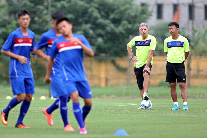 hlv huu thang, u18 viet nam, u22 viet nam, hlv hoang anh tuan, u18 dong nam a
