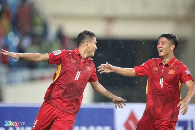 doi tuyen viet nam, campuchia, viet nam 5-0 campuchia, anh duc, hong quan