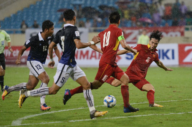 viet nam 5-0 campuchia, vong loai asian cup, dtvn