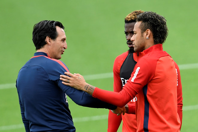 Neymar vùng vằng với quyết định của HLV Emery tin bong da, tin bong da hom nay, tin bong da 22/10, tin bong da trong nuoc