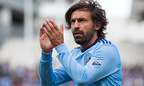 pirlo giai nghe, andrea pirlo, serie a, nyfc,mls