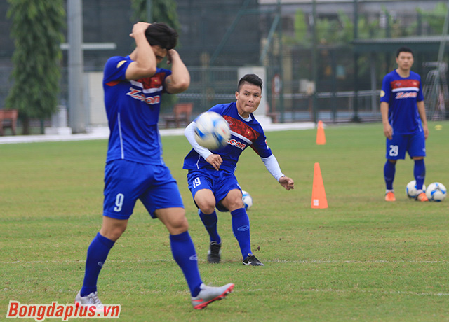 dtvn, cong phuong, quang hai, vong loai asian cup 2019
