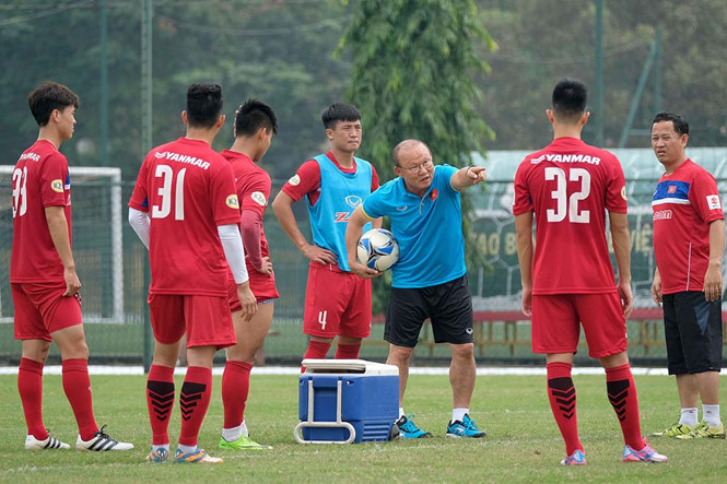 tin bong da, tin bong da hom nay, dtvn, vong loai asian cup, hlv park hang seo, real