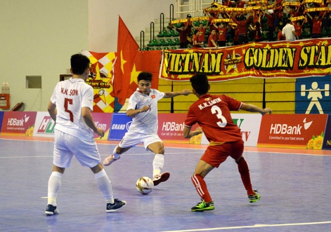 futsal viet nam, doi tuyen futsal, vck chau a 2018