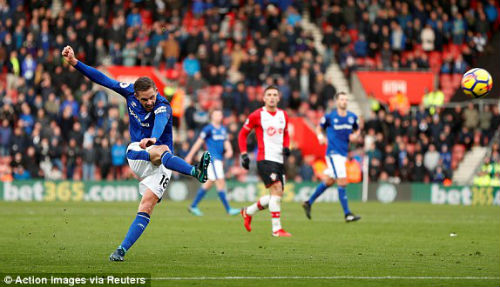 southampton vs everton, truc tiep southampton vs everton, ket qua southampton vs everton 