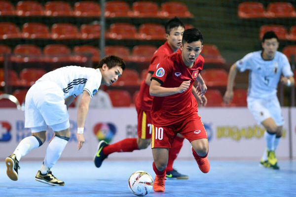 futsal chau a 2018, lich thi dau futsal chau a, futsal viet nam, ltd futsal viet nam, ket qua futsal chau a