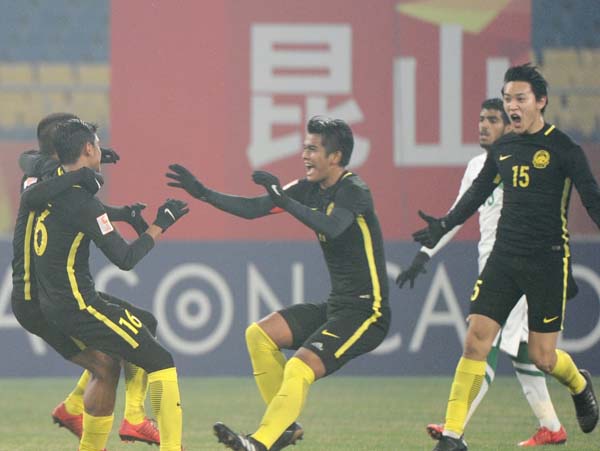 u23 chau a, u23 viet nam, u23 malaysia, tu ket u23 chau a