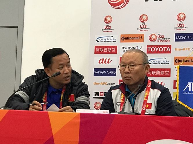 HLV Park Hang Seo khẳng định Việt Nam không hề sợ hãi trước trận chung kết u23 viet nam vs u23 uzbekistan, chung ket viet nam uzbekista, hlv park hang seo, u23 chau a