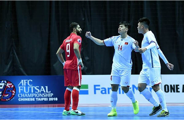 futsal viet nam, futsal chau a, doi tuyen futsal viet nam, dong dat
