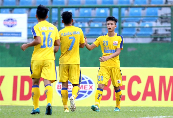 xuan manh, van duc, van quyet, thanh trung, cup quoc gia