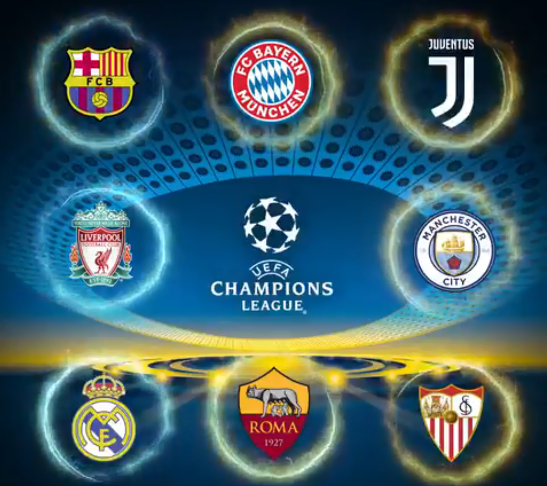Champions League 2017/18, tứ kết c1, boc tham tu ket c1, boc tham Champions League 2017/18