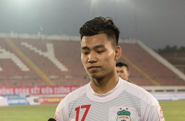 hai phong vs hagl, vleague, van thanh, minh vuong