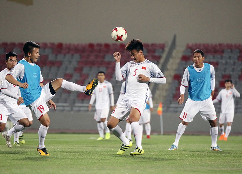 jordan vs viet nam, vl asian cup, u23 viet nam, tien dung