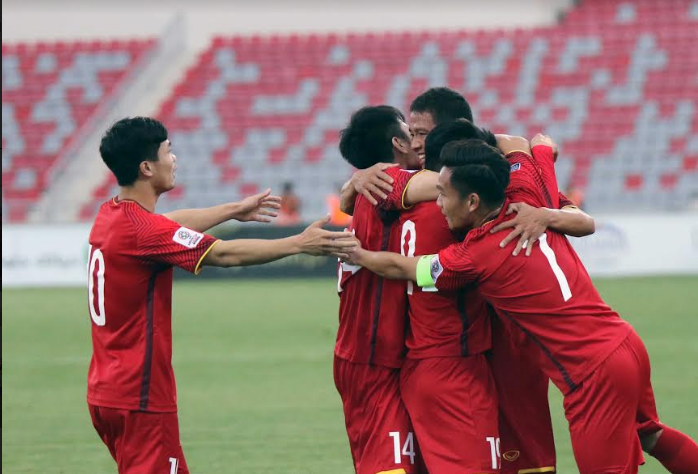 jordan 1-1 viet nam, vl asian cup, asian cup 2019, tuan manh, dinh trong