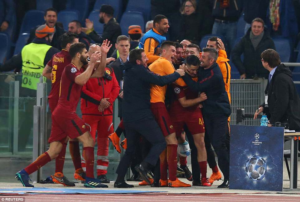 Roma 3-0 Barca, Messi, Barcelona, Champions League, Roma