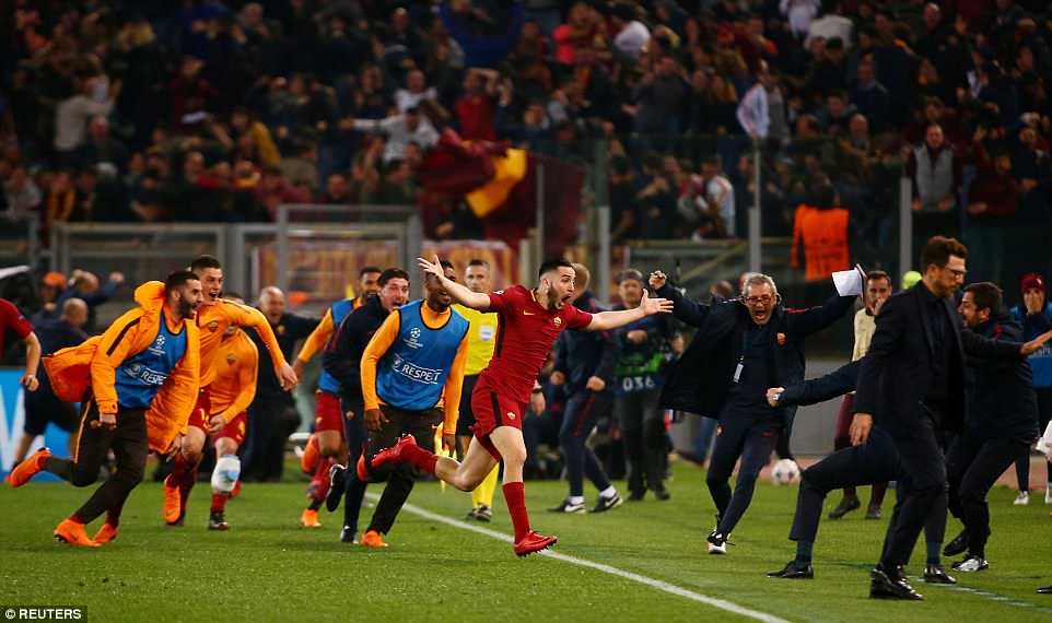 Roma 3-0 Barca, Messi, Barcelona, Champions League, Roma
