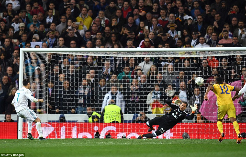 Real 1-3 Juventus, ronaldo, buffon, tứ kết c1, champions league