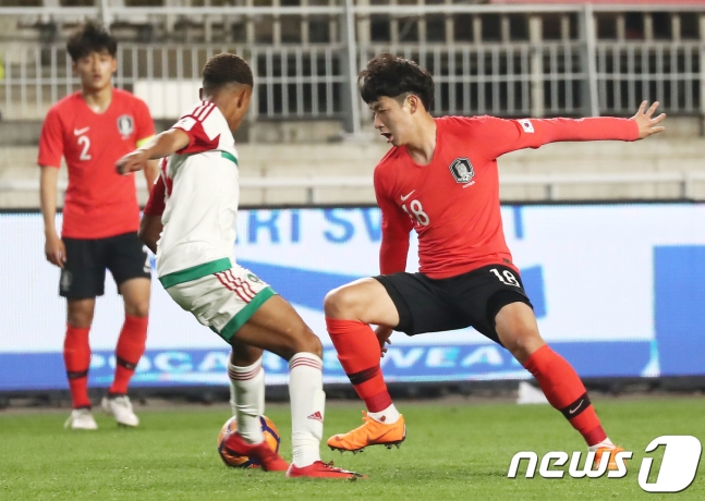 U19 Hàn Quốc vs U19 Maroc, link xem U19 Hàn Quốc vs U19 Maroc, truc tiep U19 Hàn Quốc vs U19 Maroc, U19 Suwon JS Cup