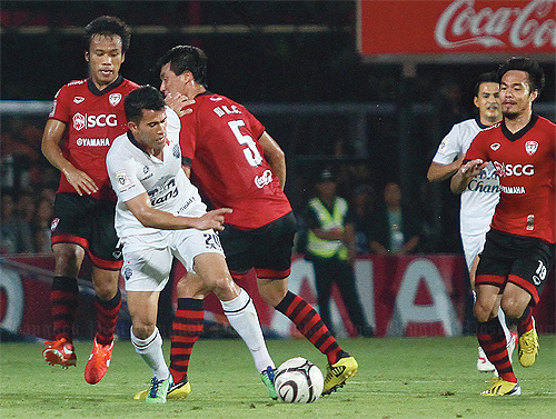 thai league, lich thi dau thai league, vong 12 thai league, muangthong, buriram