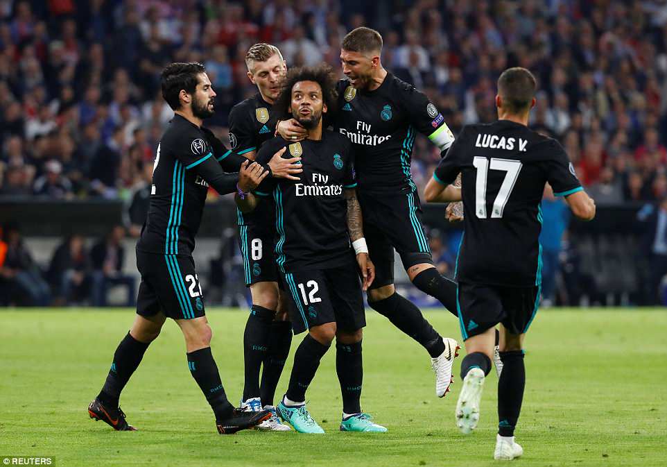 Real 1-2 Bayern, ket qua Real 1-2 Bayern, ban ket cup c1, champions league