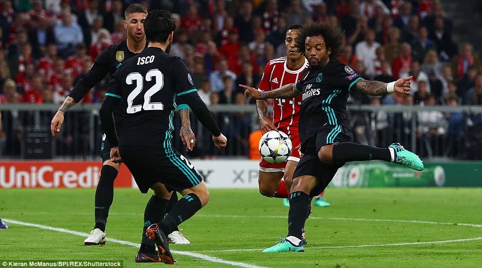 Real 1-2 Bayern, ket qua Real 1-2 Bayern, ban ket cup c1, champions league