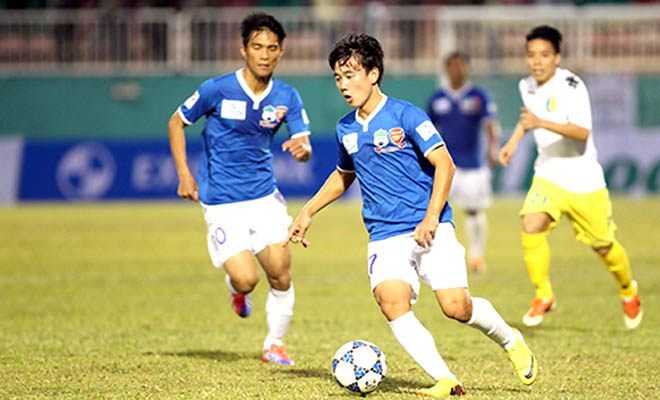 Minh Vương, HAGL, Công Phượng, Tuấn Anh, Vleague, đtvn