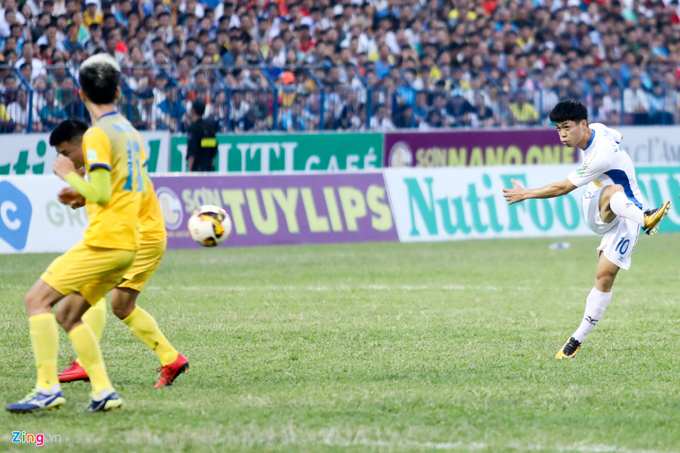 Công Phượng, thanh hoa 0-1 hagl, vleague, sieu pham cp 10