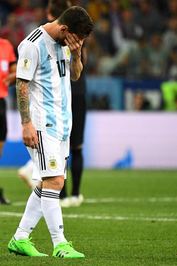 Argentina 0-3 Croatia, messi, caballero, world cup 2018