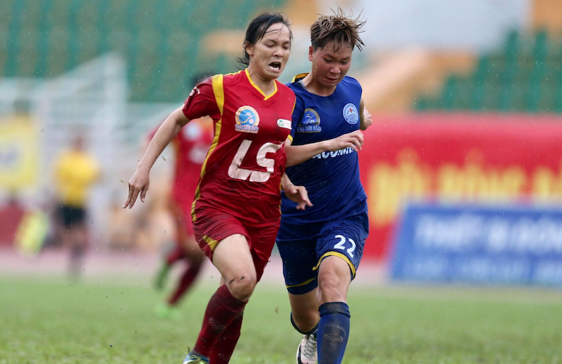 giải vđqg nữ, pp ha nam vs ha noi, tp.hcm vs tks viet nam