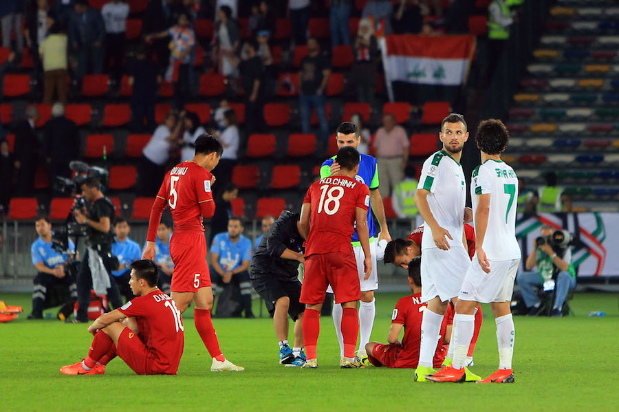 Việt Nam 2-3 Iraq, ket qua Việt Nam 2-3 Iraq, asian cup, viet nam, hong duy, hung dung, viet nam asian cup