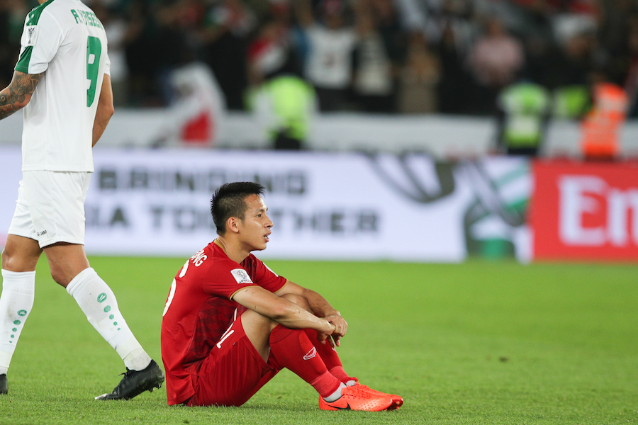 Việt Nam 2-3 Iraq, ket qua Việt Nam 2-3 Iraq, asian cup, viet nam, hong duy, hung dung, viet nam asian cup