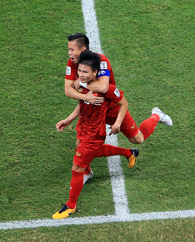 Việt Nam 2-0 Yemen, kết quả Việt Nam 2-0 Yemen, asian cup 2019, quang hải, công phượng, hlv park hang seo
