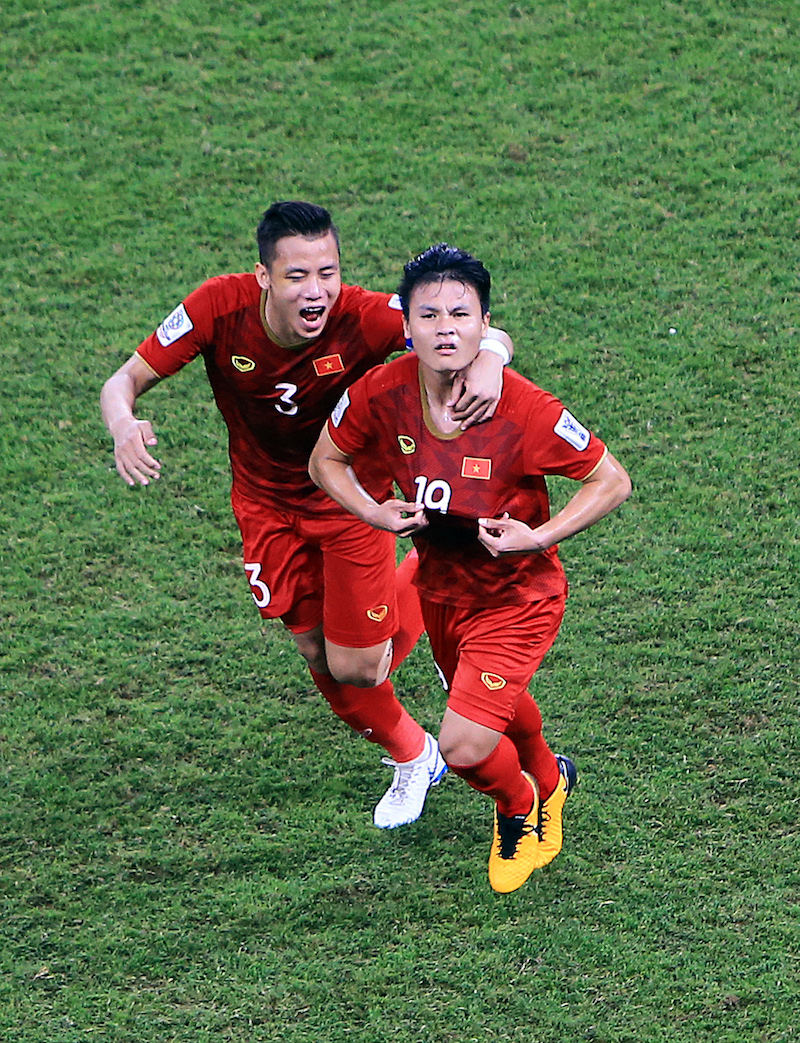 Việt Nam 2-0 Yemen, kết quả Việt Nam 2-0 Yemen, asian cup 2019, quang hải, công phượng, hlv park hang seo
