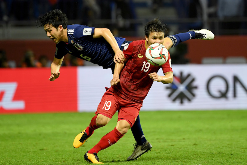 viet nam 0-1 nhat ban, ket qua asian cup, asian cup 2019, tu ket asian cup