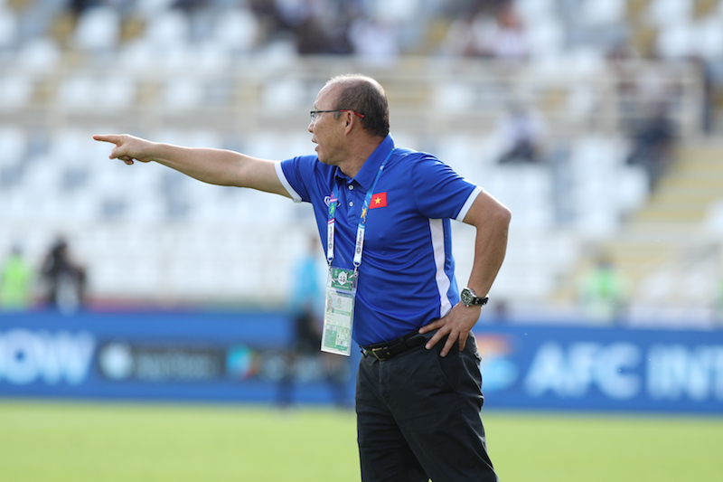 hlv park hang seo, viet nam, asian cup 2019, quang hai, cong phuong