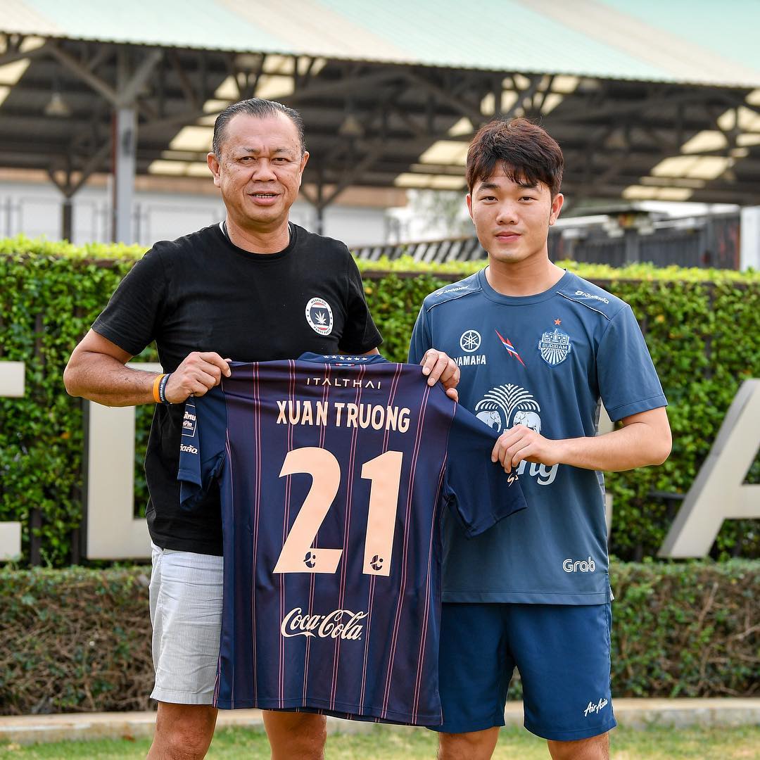xuân trường, buriram, hagl, thai league, chuyen nhuong