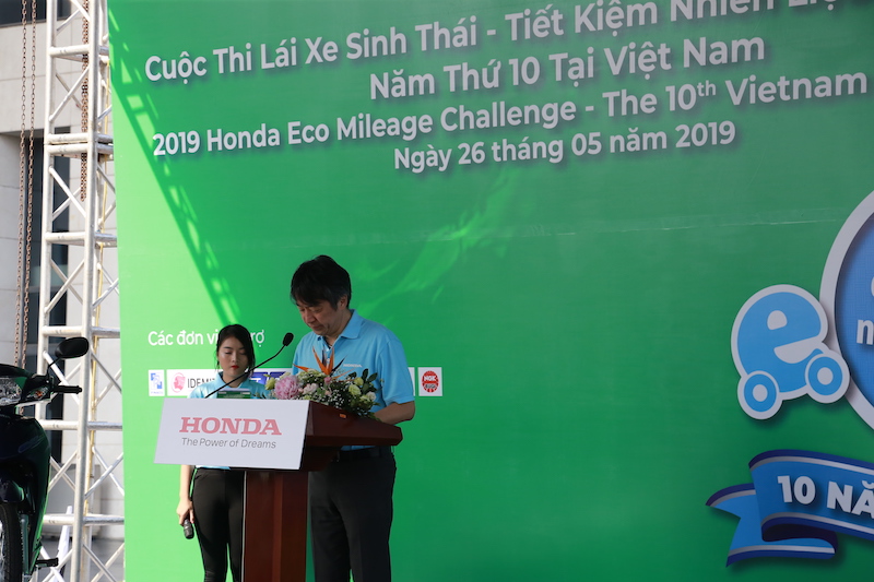 thi lái xe tiết kiệm nhiên liệu, emc honda 2019, honda việt nam
