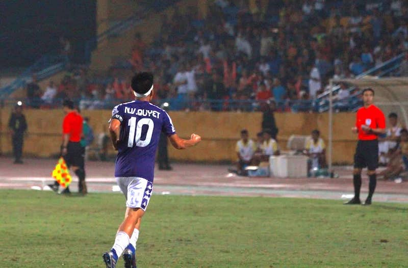 Hà Nội 3-2 Altyn Asyr, kết quả Hà Nội vs Altyn Asyr, bán kết AFC Cup, Quang Hải, Văn Quyết, Chu Đình Nghiêm, Hà Nội FC, CLB Hà Nội